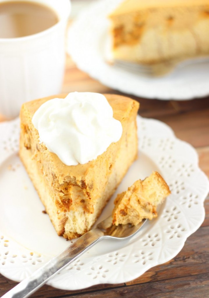 cinnamon roll pumpkin cheesecake 8