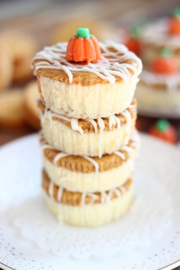 pumpkin spice oreo cheesecakes 9