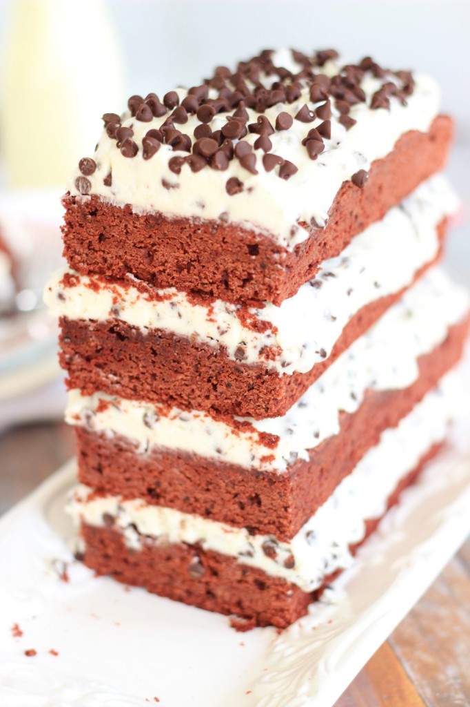 red velvet brownie torte 30