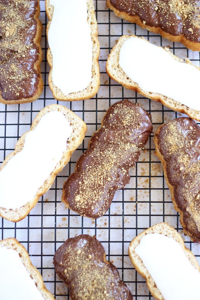 baked s'mores donuts 16