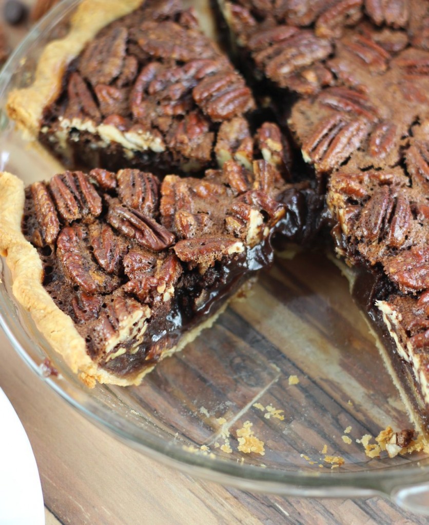 chocolate espresso pecan pie 10