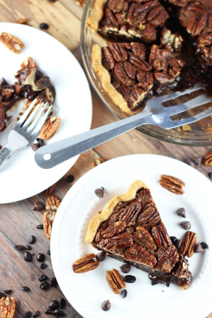 chocolate espresso pecan pie 17