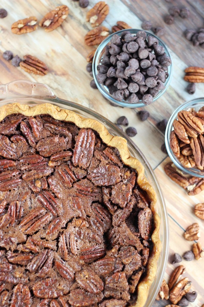 chocolate espresso pecan pie 4