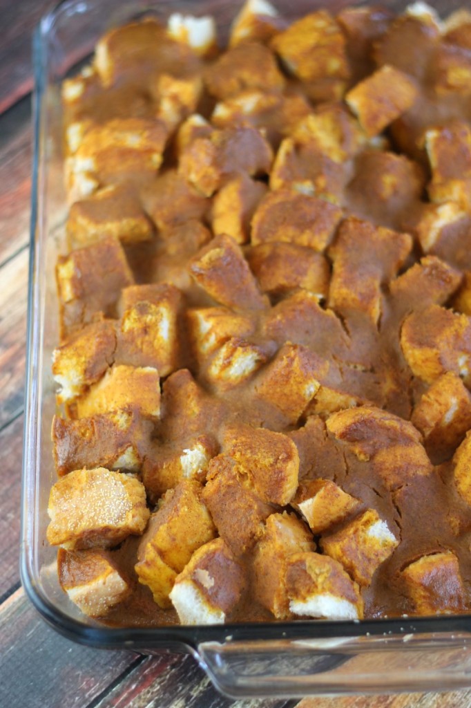 pumpkin french toast casserole