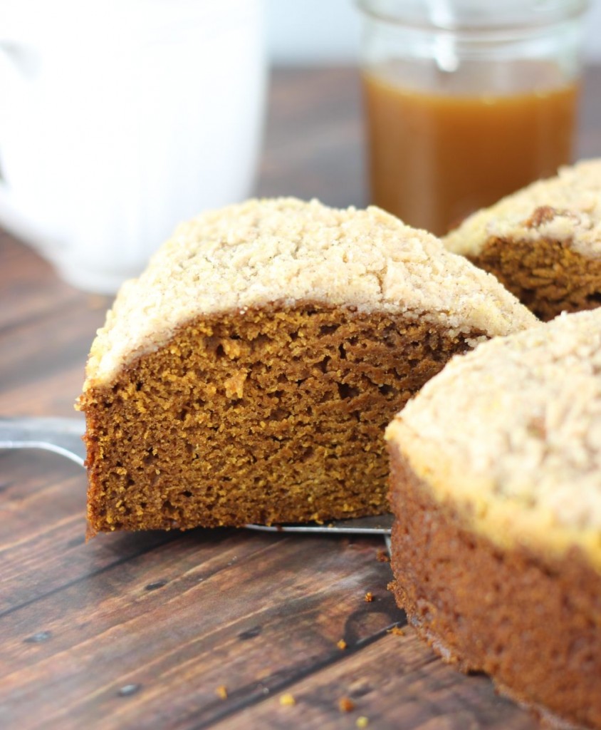 pumpkin gingerbread crumb coffee cake 16