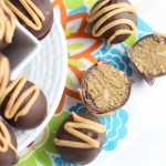 Chocolate Peanut Butter Cake Truffles