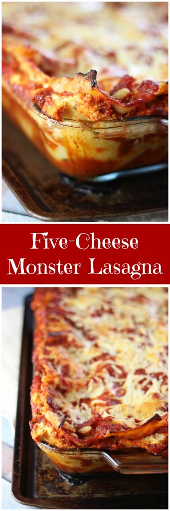 five-cheese lasagna pin