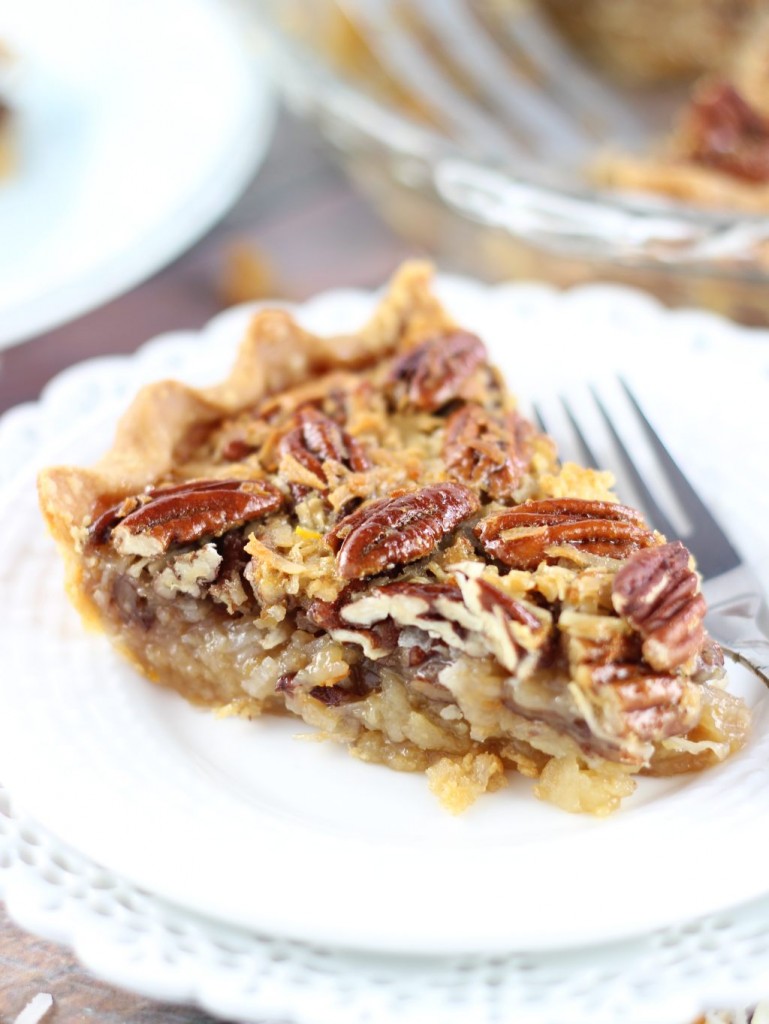 orange coconut pecan pie 15