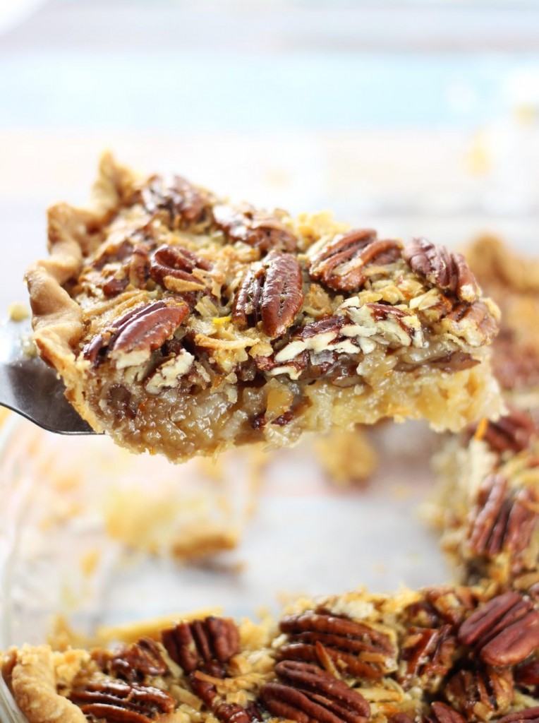 orange coconut pecan pie 7