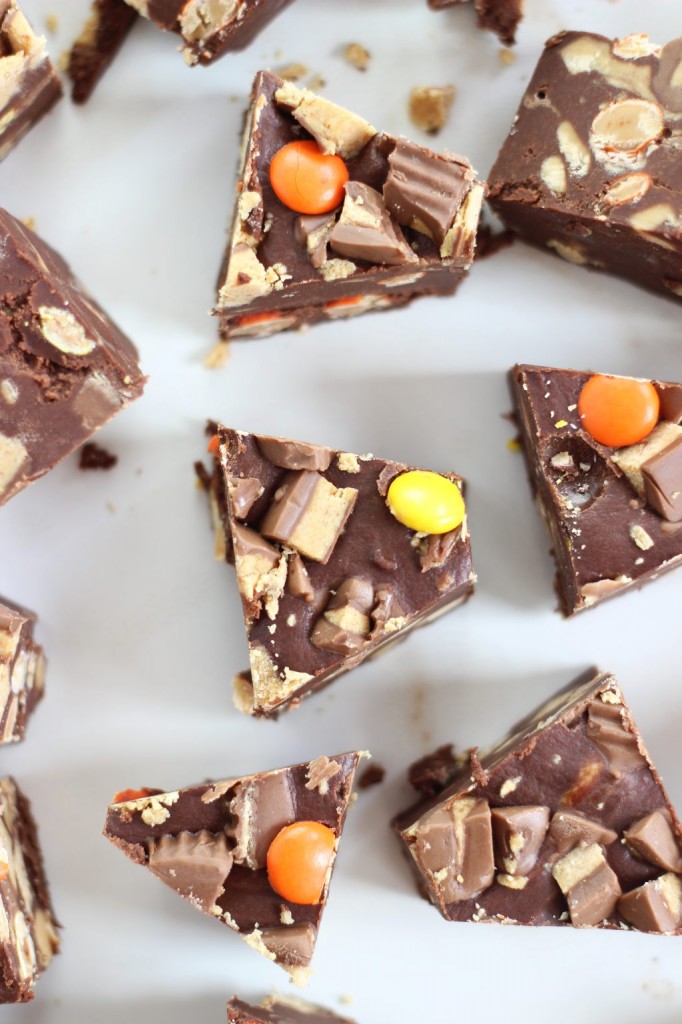 peanut butter cup fudge 10