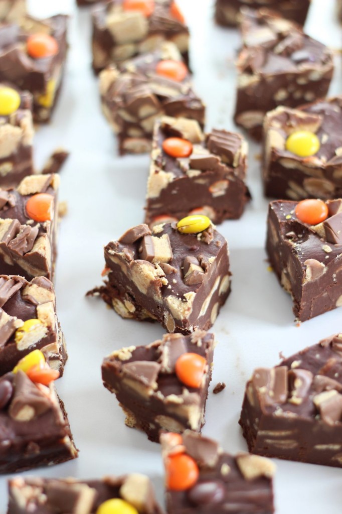 peanut butter cup fudge 6