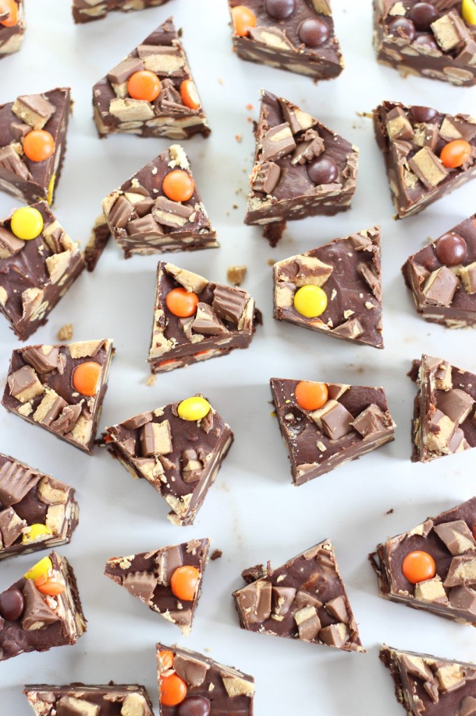 peanut butter cup fudge 8