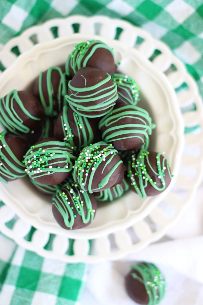 No Bake Thin Mint Truffles 3