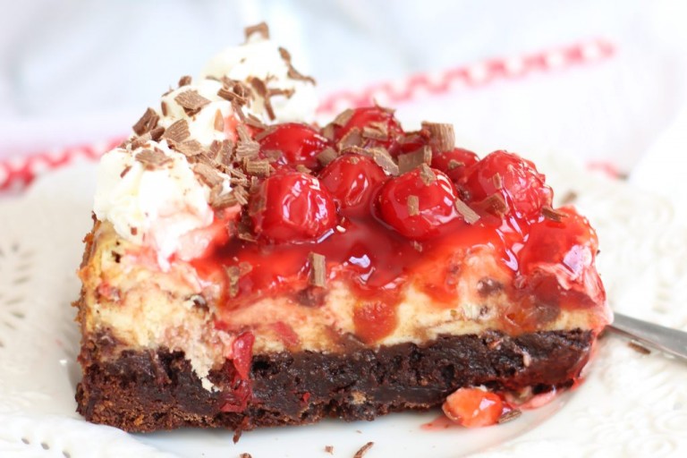 buzzfeed tasty demais black forest cheesecake brownies