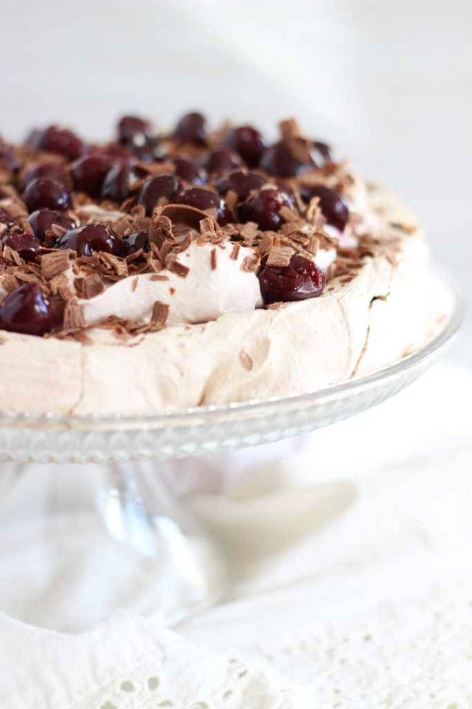 chocolate espresso black forest pavlova 19