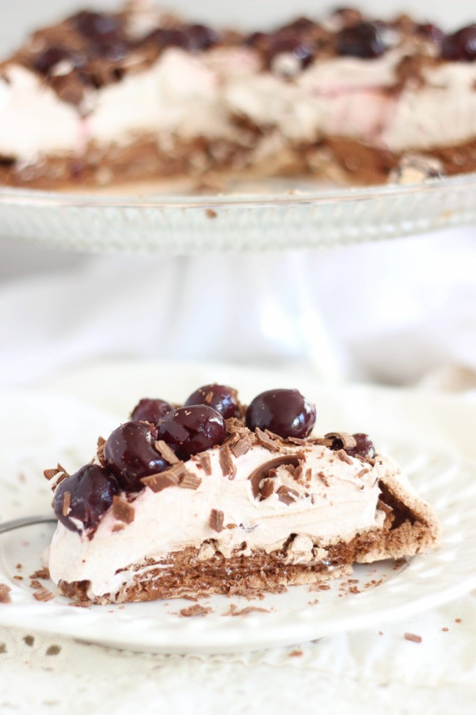 chocolate espresso black forest pavlova 35