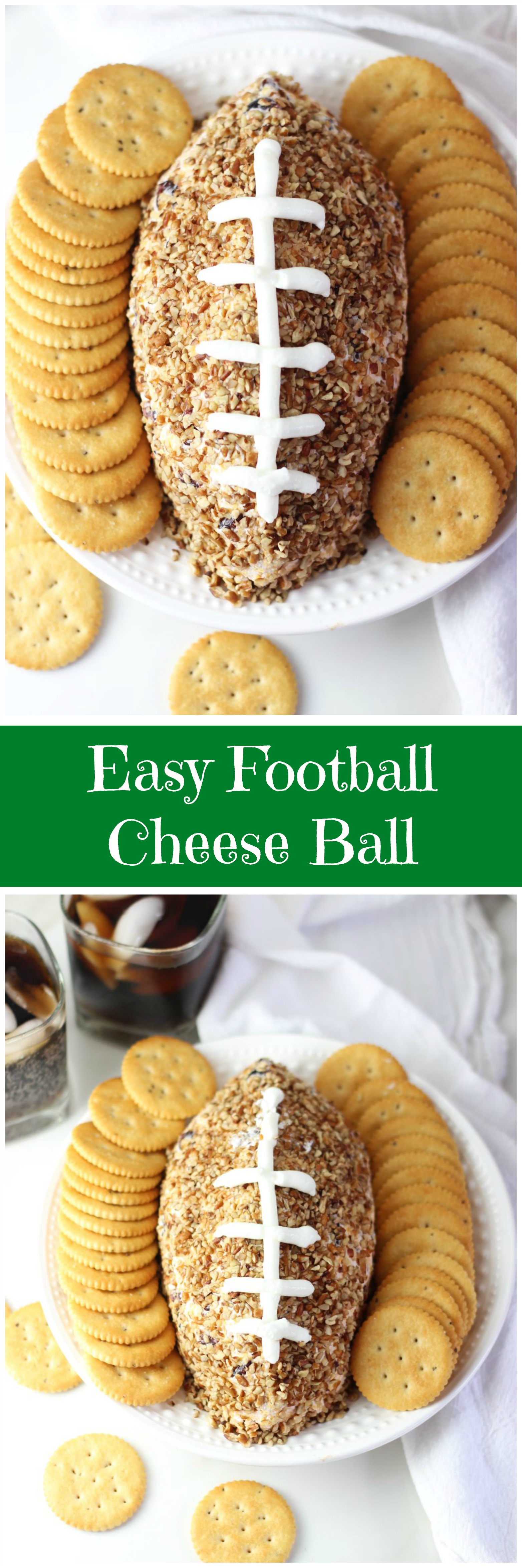 Easy Football Cheese Ball Recipe