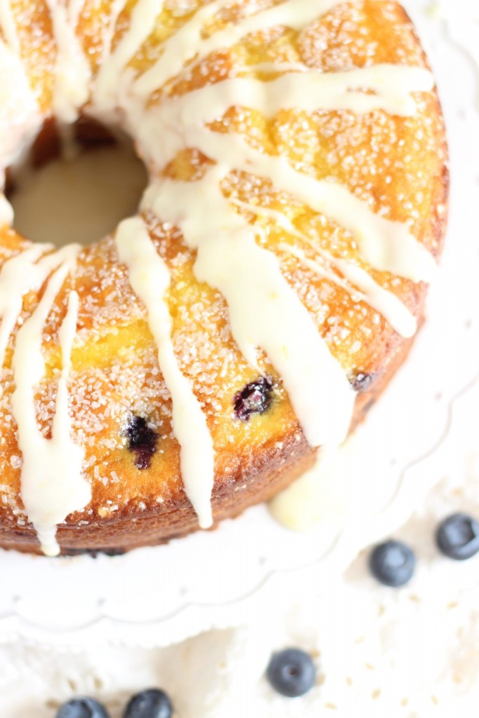 lemon blueberry bundt cake with lemon glaze 19