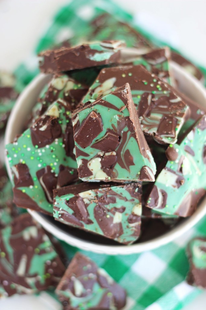 mint chocolate bark 11