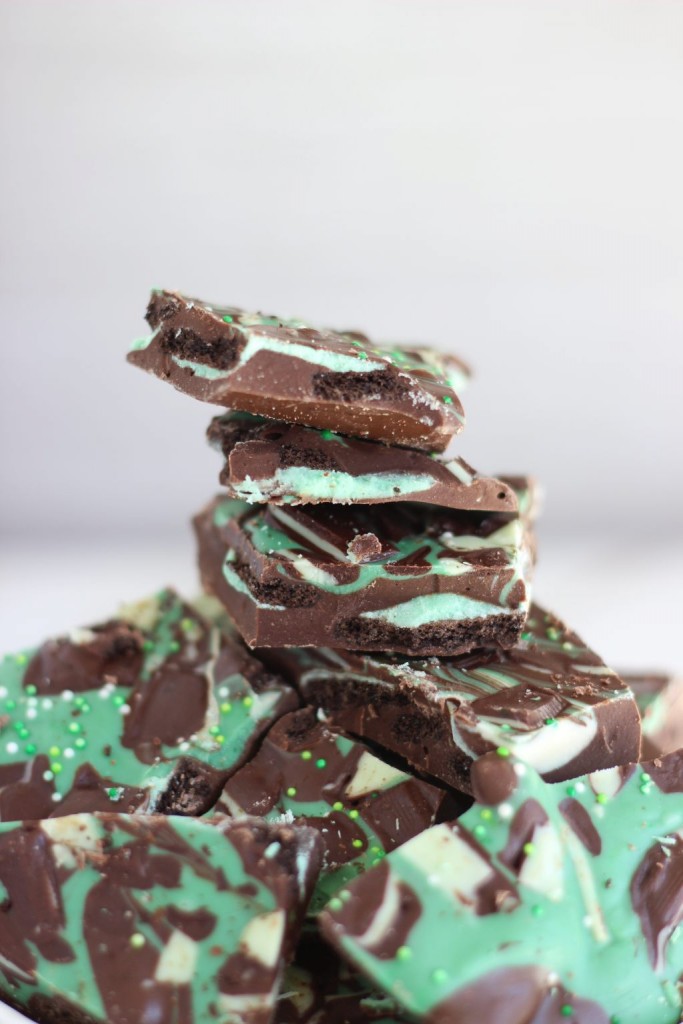 mint chocolate bark 13