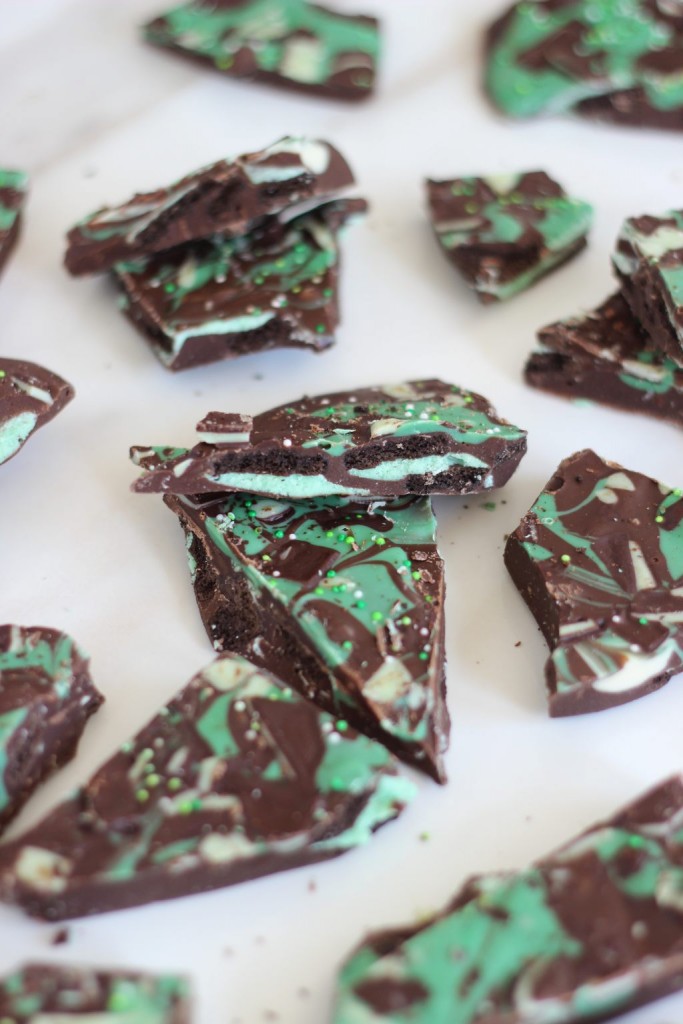 mint chocolate bark 3