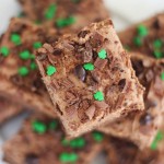 Guinness Brownies with Mocha Frosting