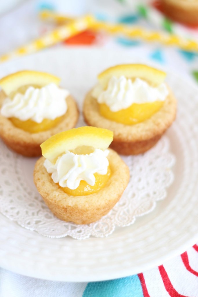 lemon cream pie cookie cups 4