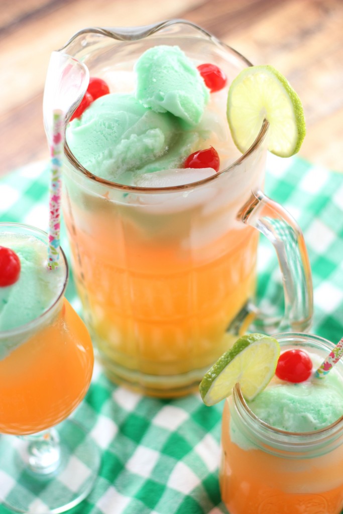 lime sherbet punch 8