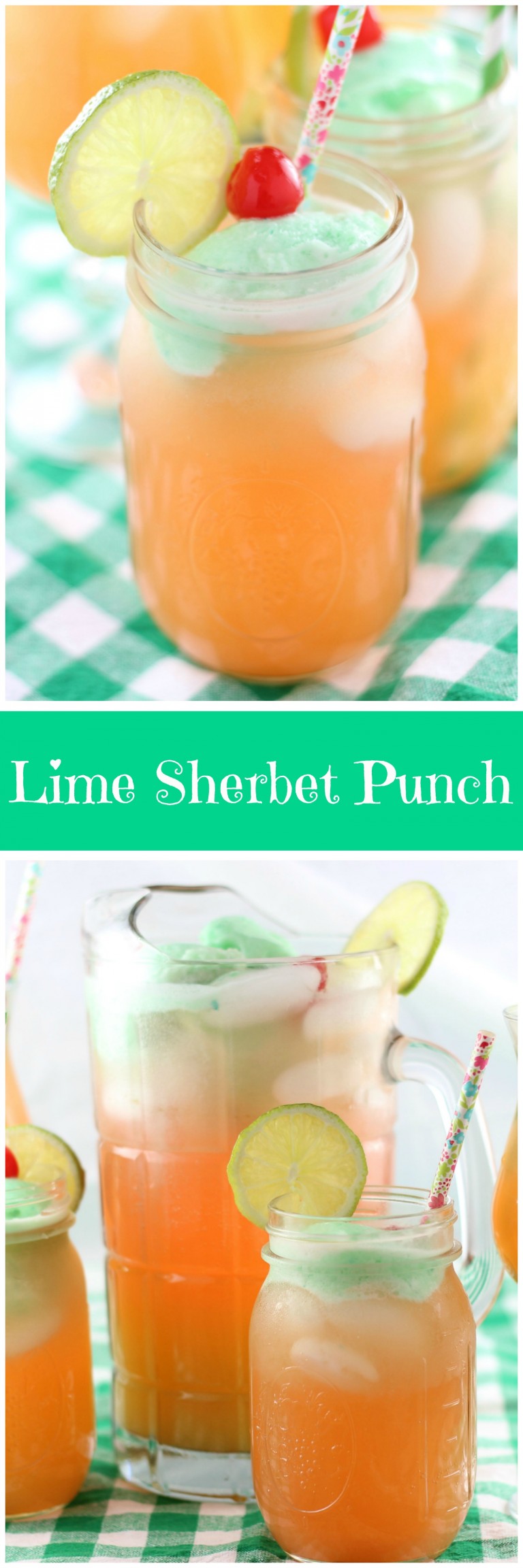 Lime Sherbet Punch