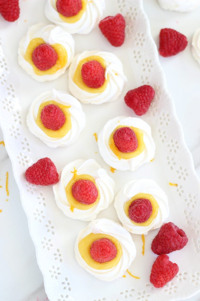 meringue nests with orange curd and raspberries 23