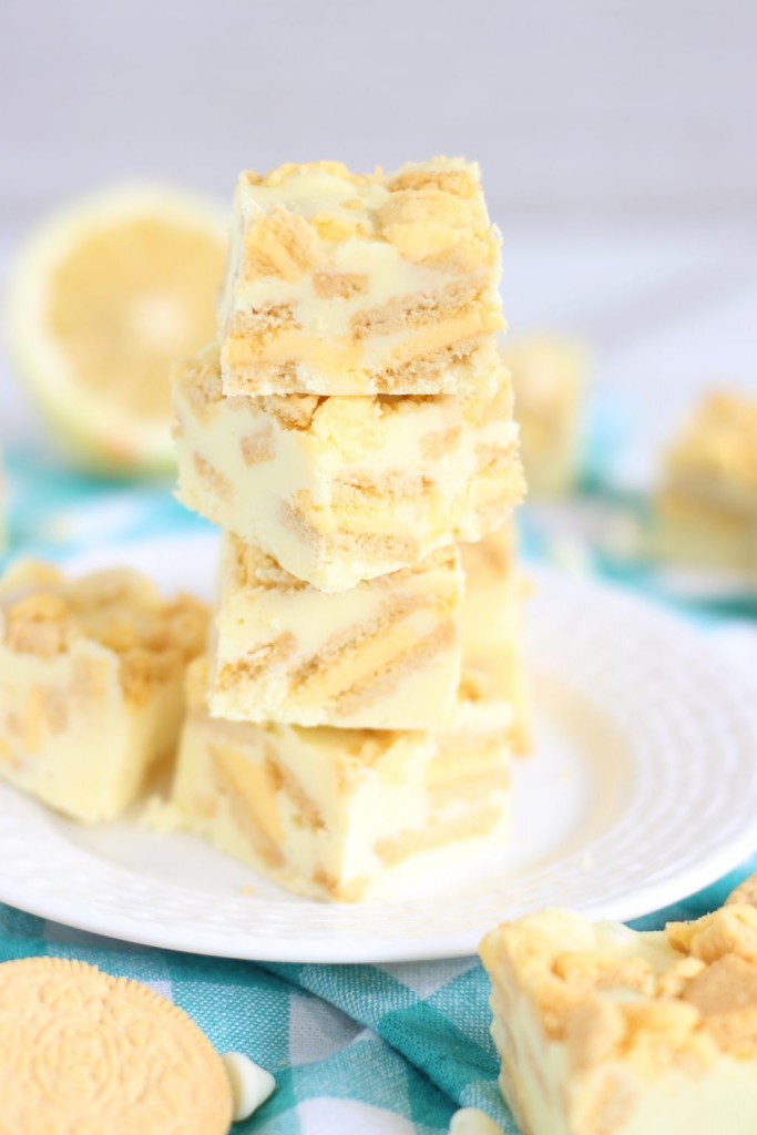 5-minute lemon cream pie fudge 12