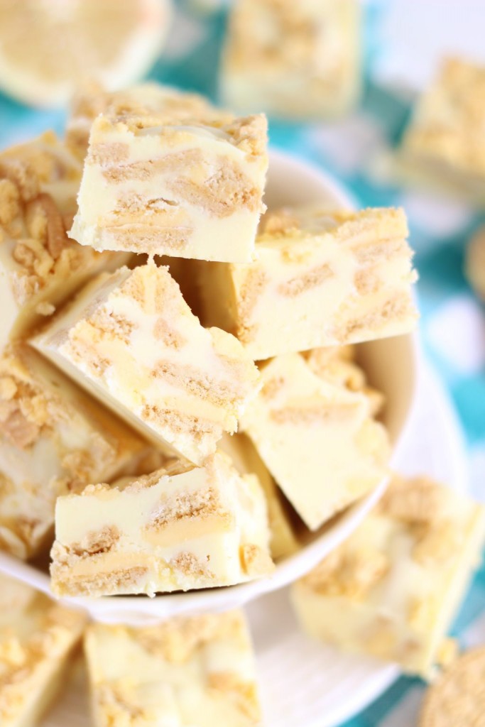 5-minute lemon cream pie fudge 8