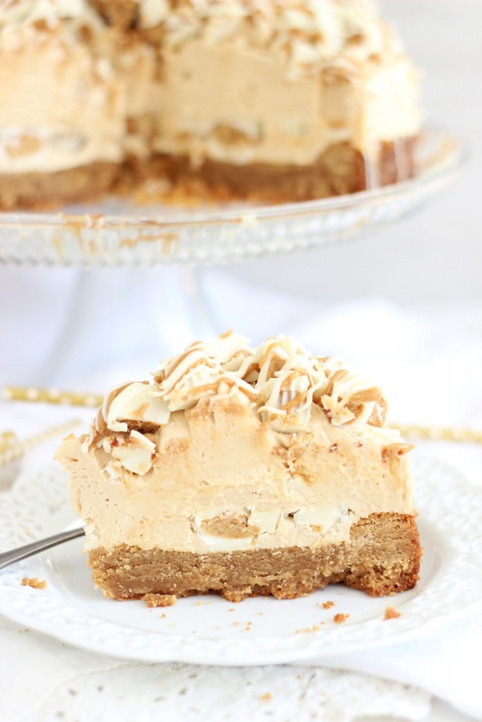 white chocolate peanut butter blondie cheesecake 49