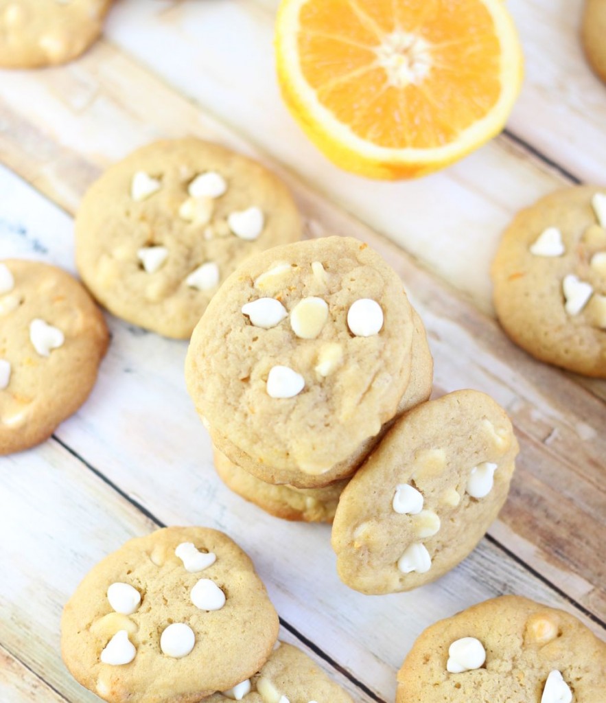 orange white chocolate chip cookies 7