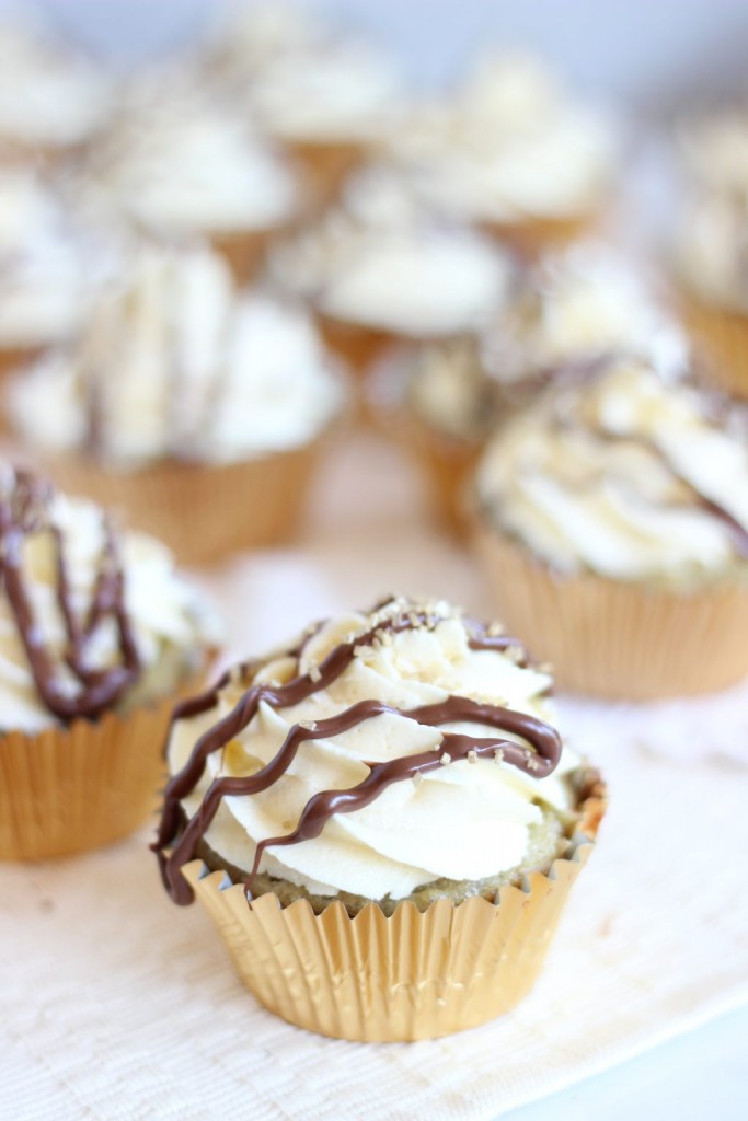 Nutella-Filled Banana Cupcakes with Cream Cheese Frosting (13)