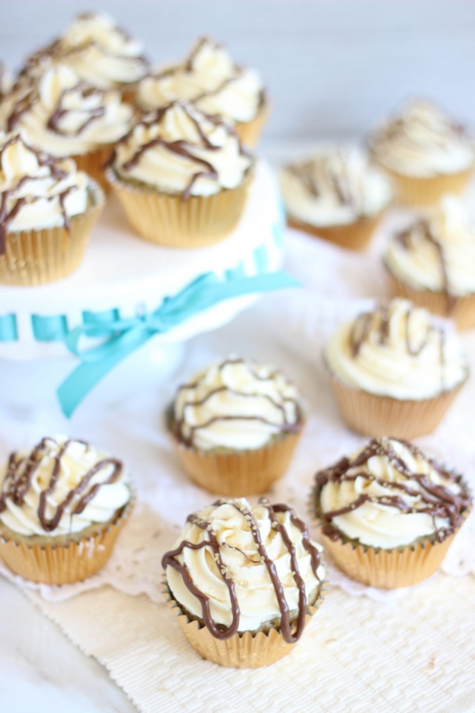 Nutella-Filled Banana Cupcakes with Cream Cheese Frosting (2)