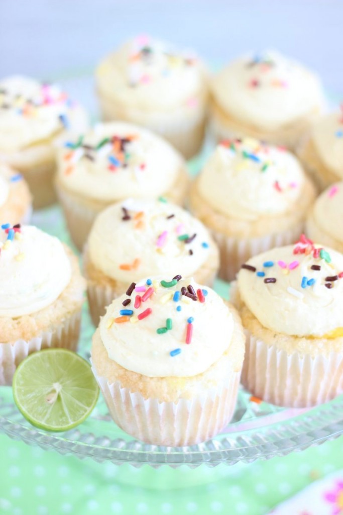 key lime angel food cupcakes with key lime curd 6