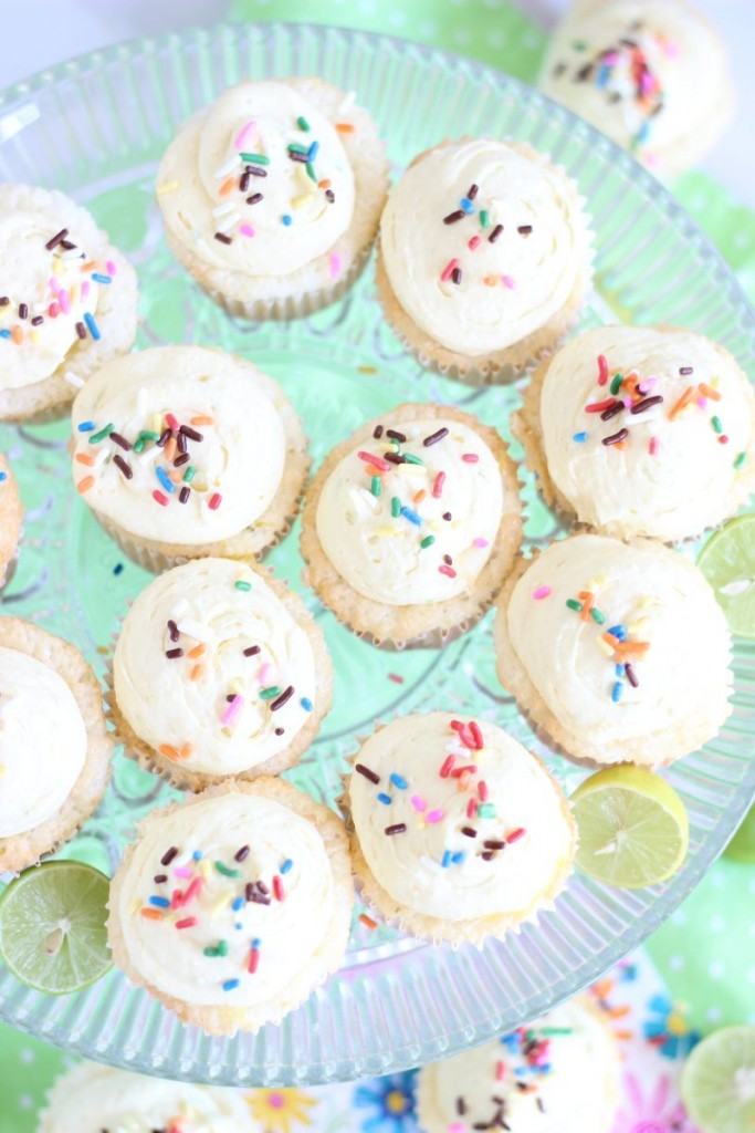 key lime angel food cupcakes with key lime curd 7