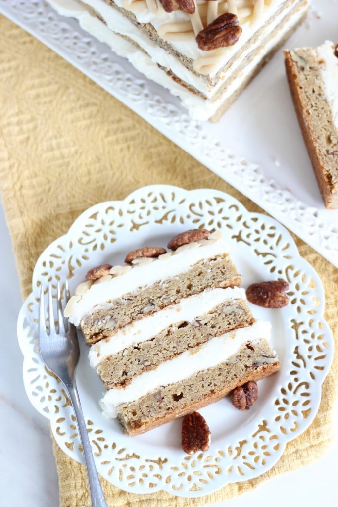 maple pecan blondie torte 23