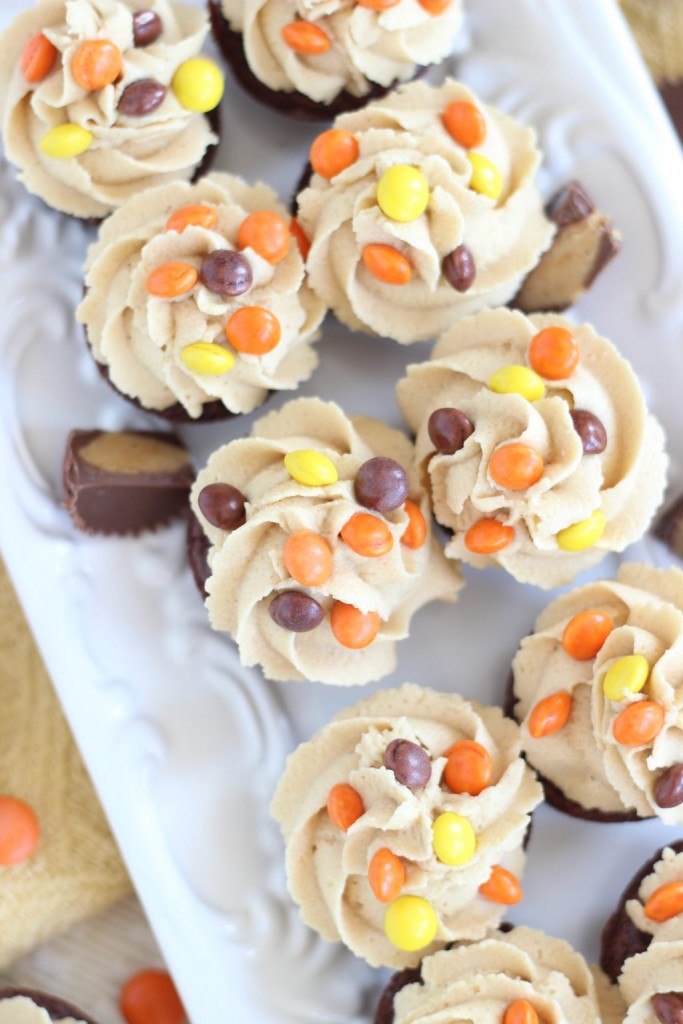 peanut butter cup brownie cups 10