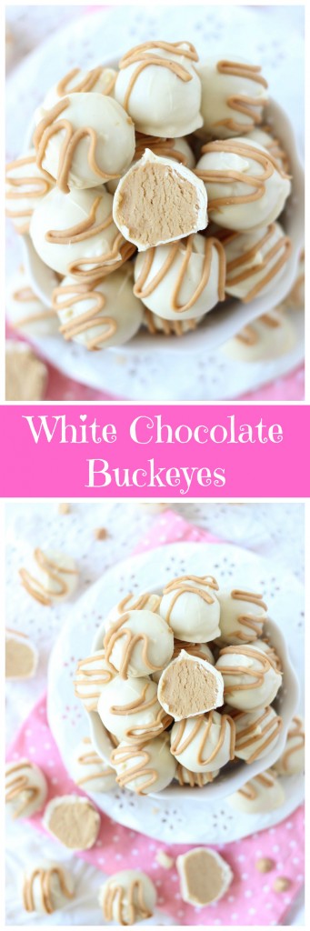 white chocolate buckeyes pin