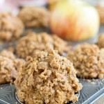 Pumpkin Apple Streusel Muffins