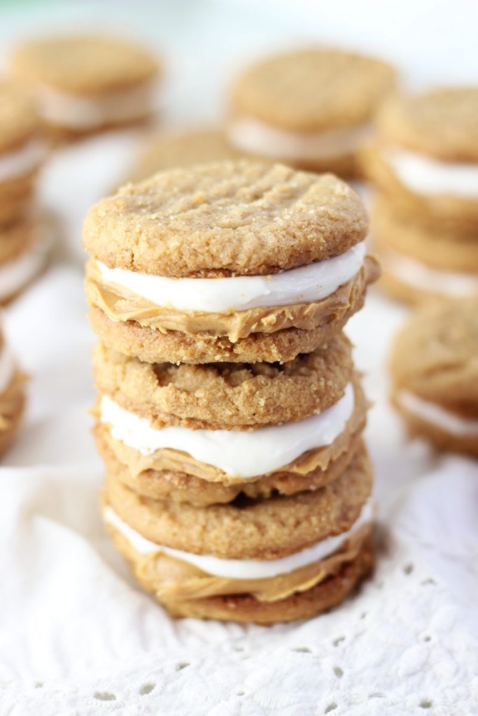 fluffernutter cookie sandwiches 11