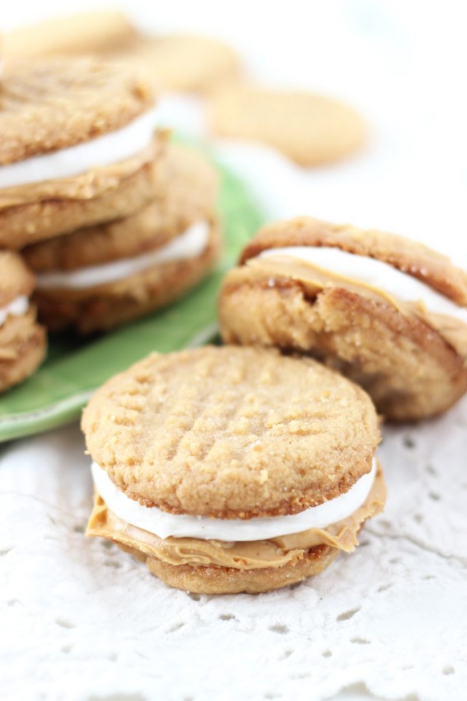 fluffernutter cookie sandwiches 2