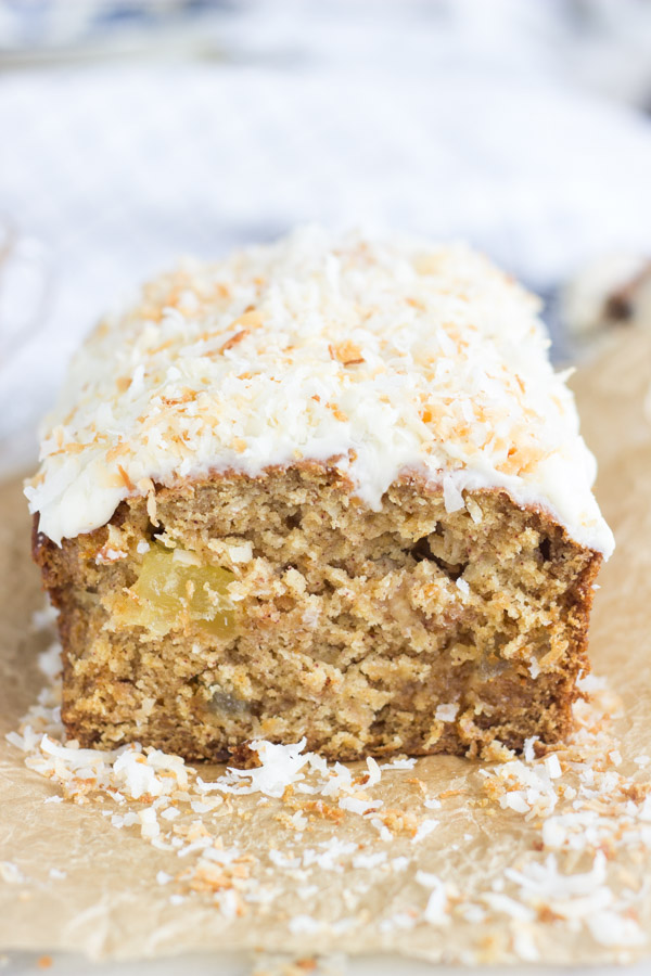 Coconut Pineapple Sweet Potato Bread with Rum Icing (21)