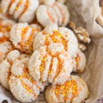 Maple Walnut Spritz Cookies