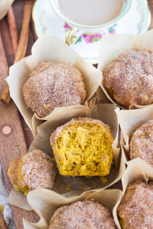 Pumpkin Donut Muffins