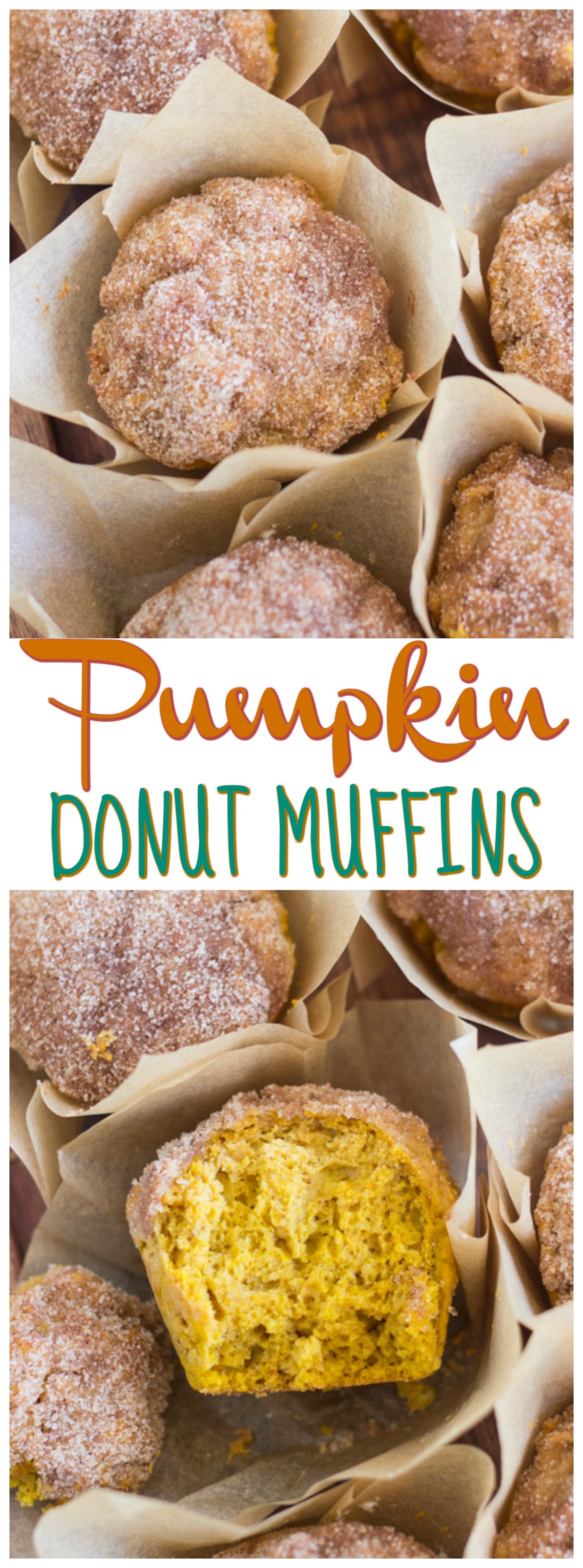 Pumpkin Donut Muffins
