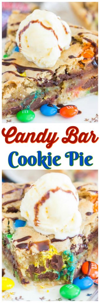 Candy Bar Cookie Pie pin