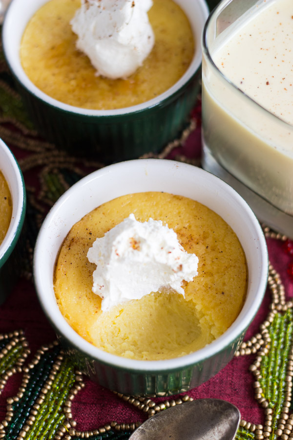 Rum Eggnog Pots de Creme